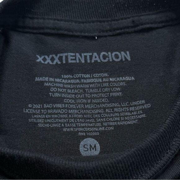 XXXTentacion You Are Not Alone Tee Long Sleeve Sz S NWT - Picture 8 of 11